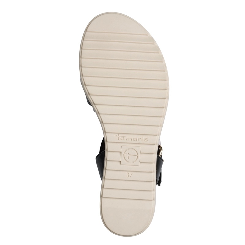 SANDALIA MUJER 28106-42 NEGRA - 6
