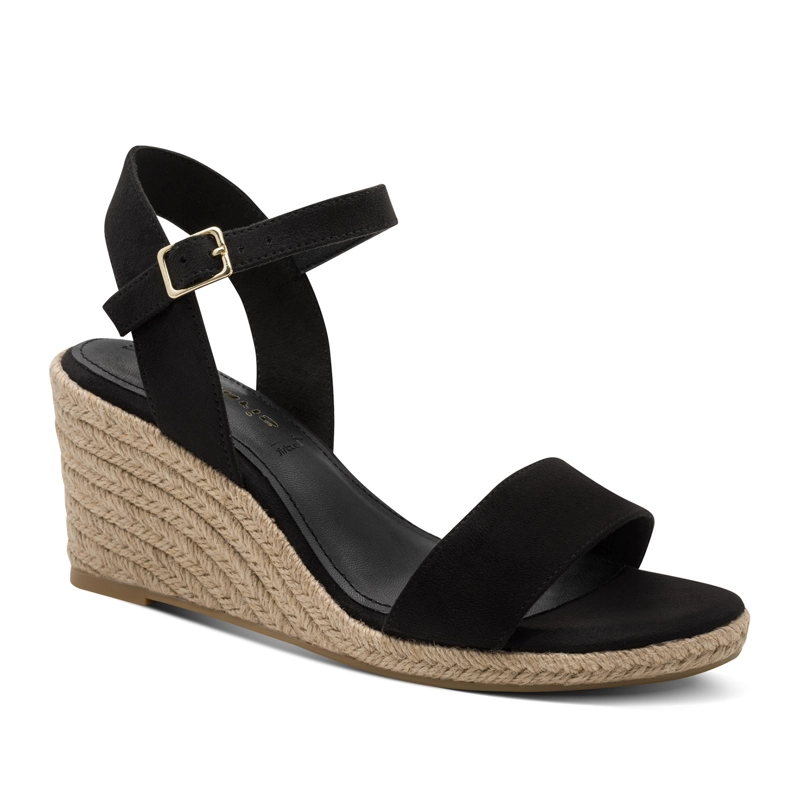 SANDALIA MUJER 28300-42 NEGRA - 2