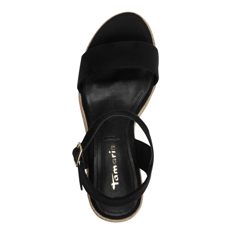 SANDALIA MUJER 28300-42 NEGRA - 5