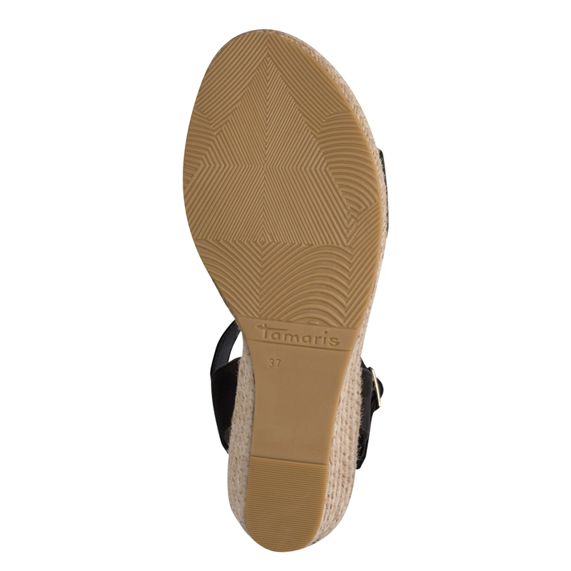 SANDALIA MUJER 28300-42 NEGRA - 6