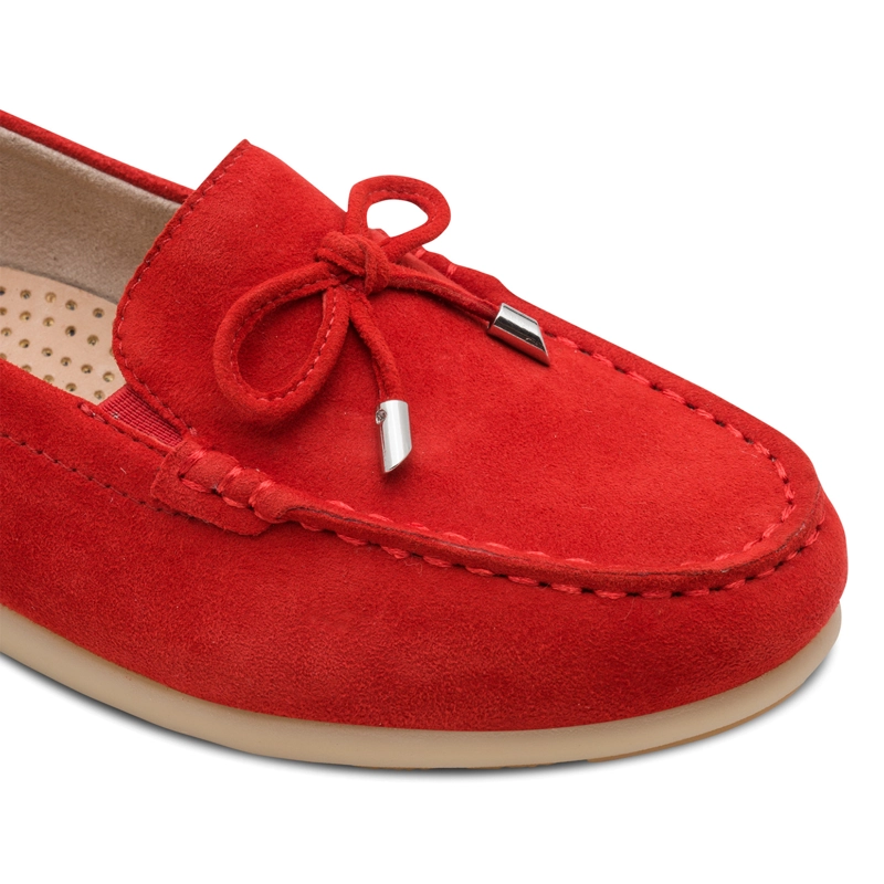 MOCASIN MUJER 84600-44 ROJO - 3