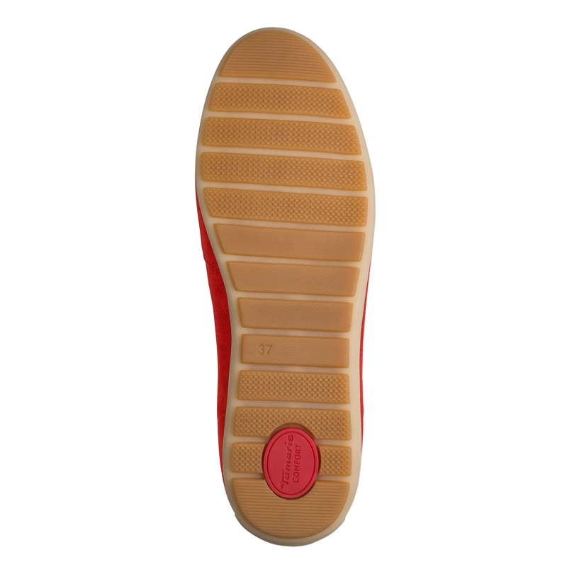 MOCASIN MUJER 84600-44 ROJO - 6