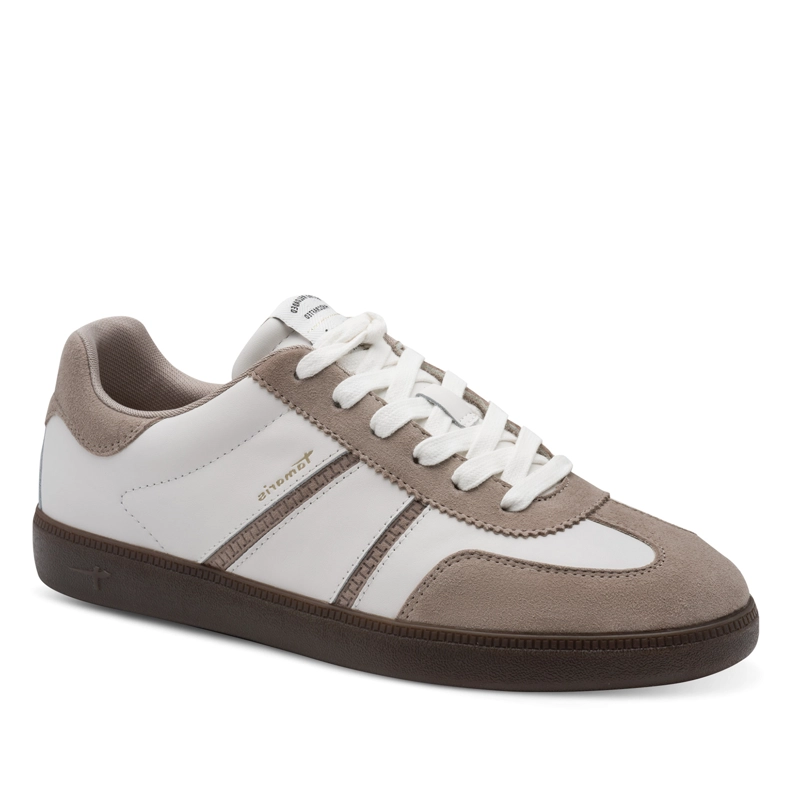 ZAPATILLA MUJER 23624-43 BLANCA GRIS - 2
