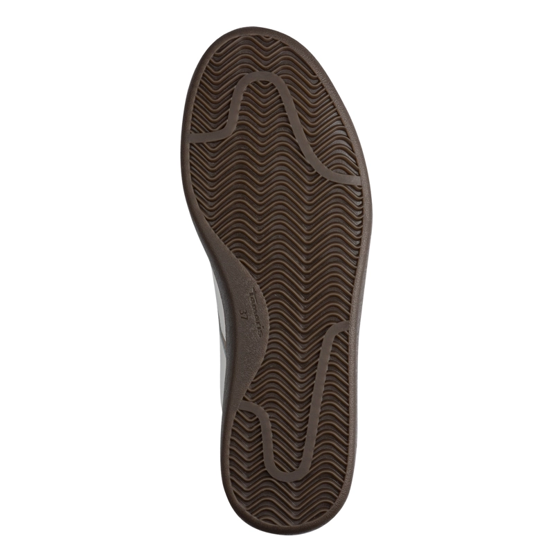 ZAPATILLA MUJER 23624-43 BLANCA GRIS - 5