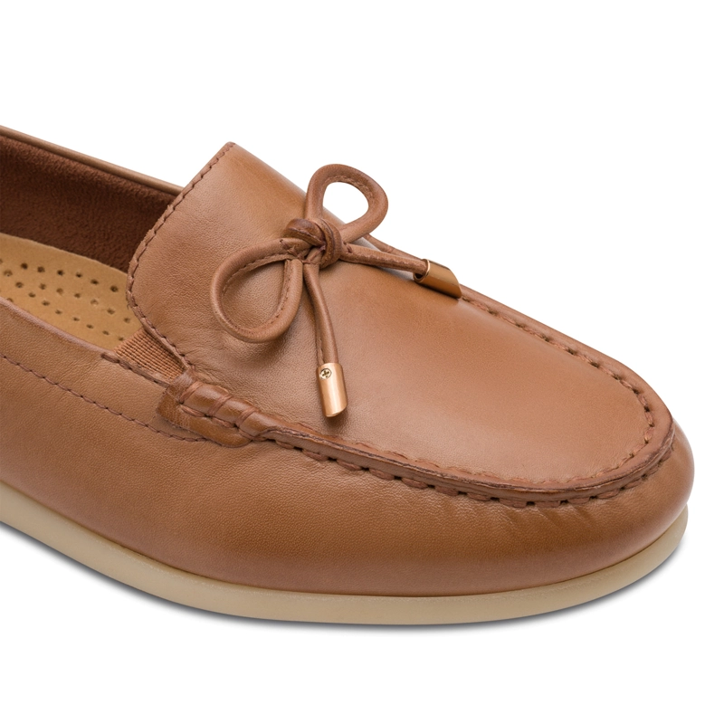 MOCASIN MUJER 84600-44 CAFE - 3