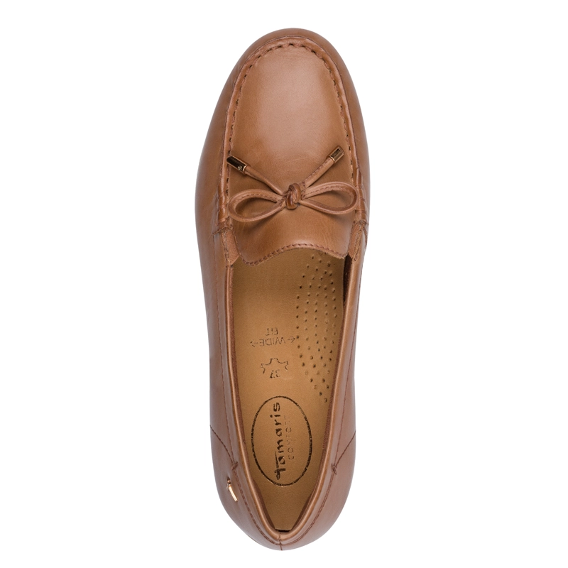 MOCASIN MUJER 84600-44 CAFE - 5