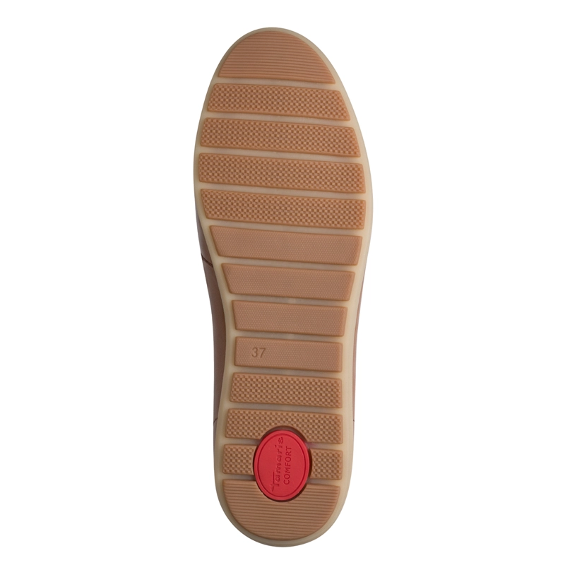 MOCASIN MUJER 84600-44 CAFE - 6