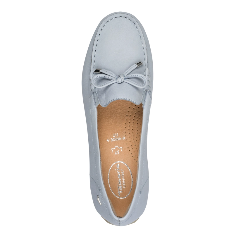 MOCASIN MUJER 84600-44 CELESTE - 5