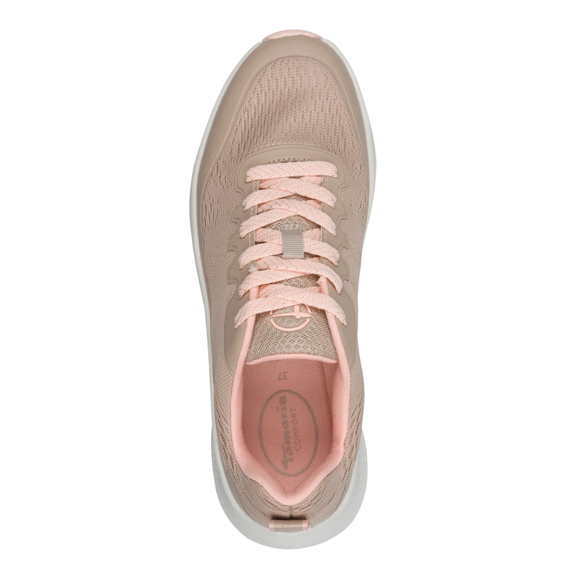 ZAPATILLA MUJER 83732-46 CAFE ROSA - 5