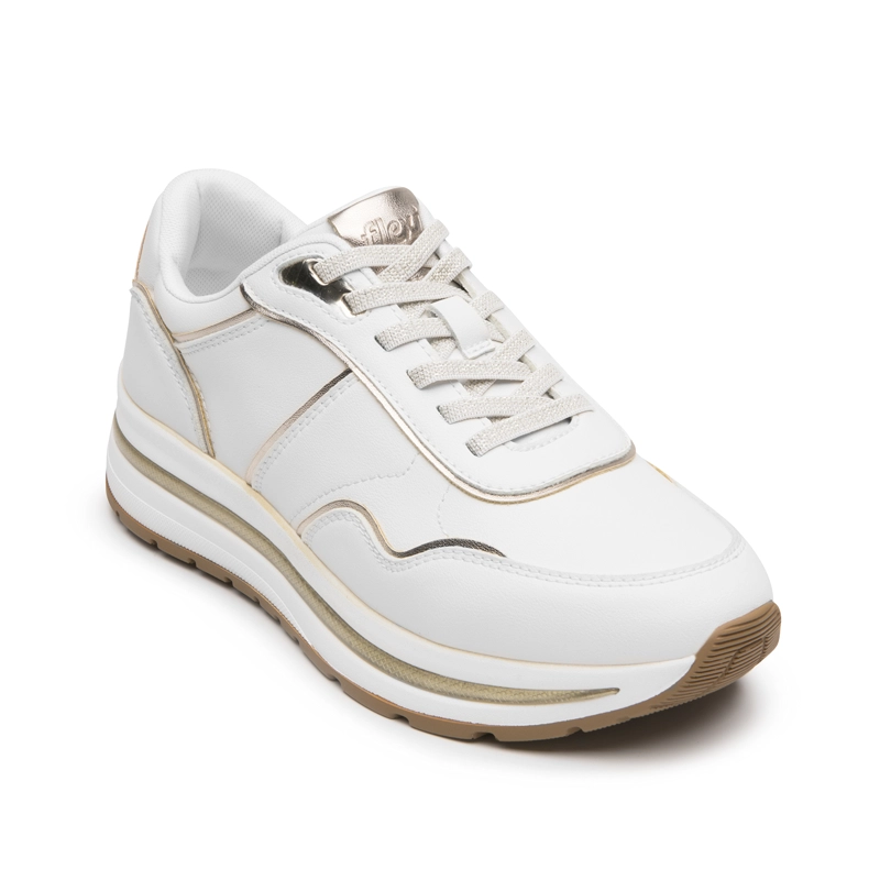 ZAPATILLA FLEXI MUJER MARLA 143801 BLANCA - 2