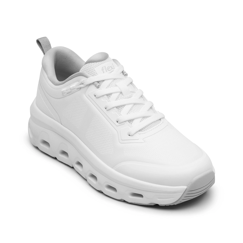 ZAPATILLA FLEXI MUJER WENNDY 143601 BLANCA - 2