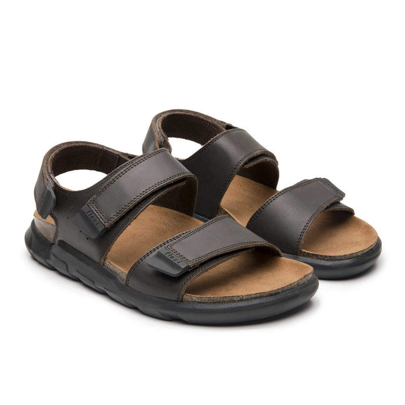 SANDALIA HOMBRE CASIO  419202 CAFE CHOCOLATE - 3
