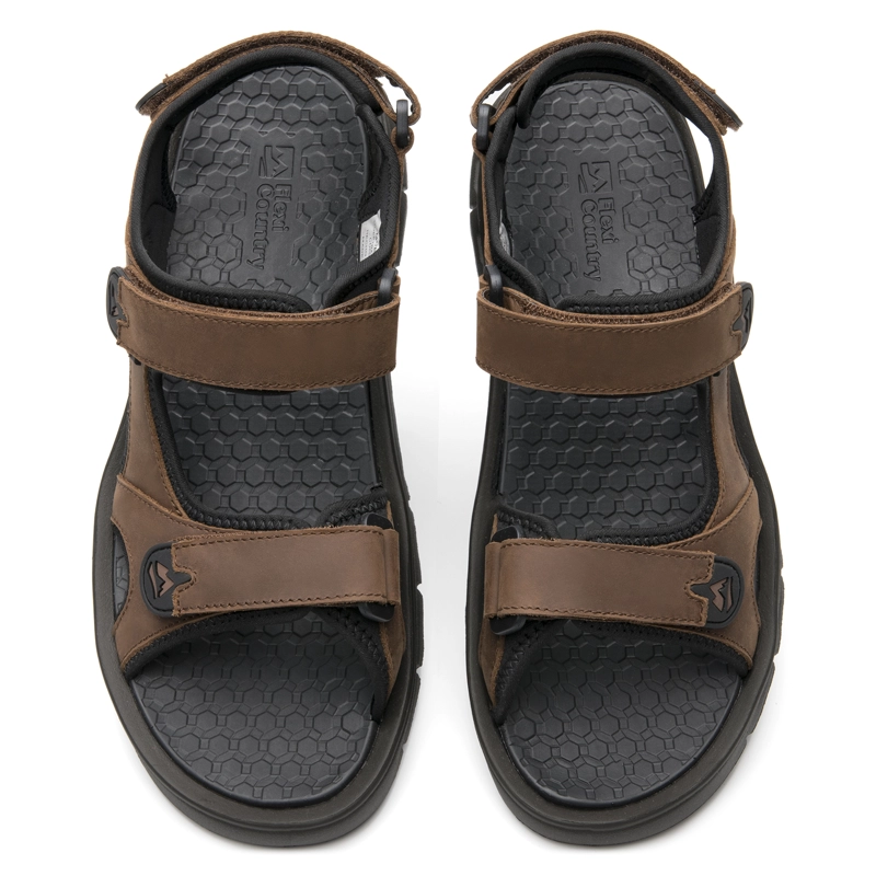 SANDALIA HOMBRE DEACON  424001 CAFE CHOCOLATE - 6