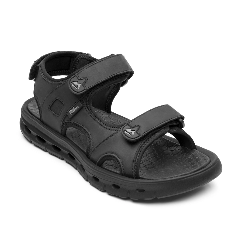 SANDALIA HOMBRE DEACON  424001 NEGRA - 2