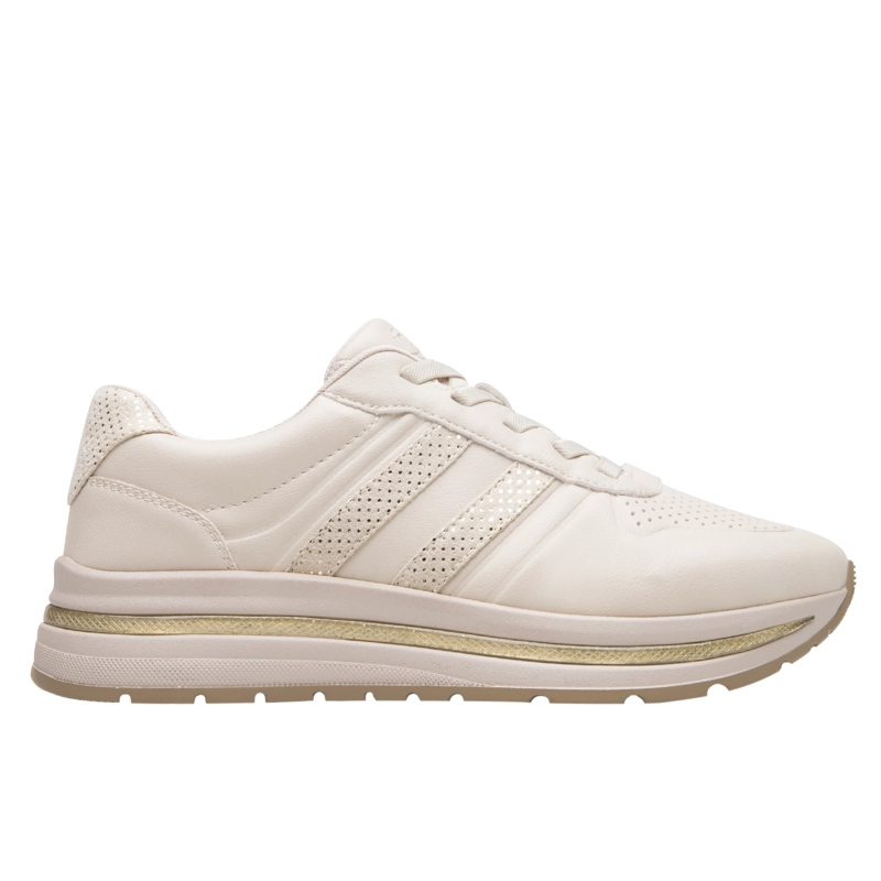 ZAPATILLA FLEXI MUJER MARLA 143802 BEIGE - 1