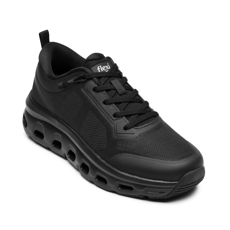 ZAPATILLA FLEXI MUJER WENNDY 143601 NEGRA - 2