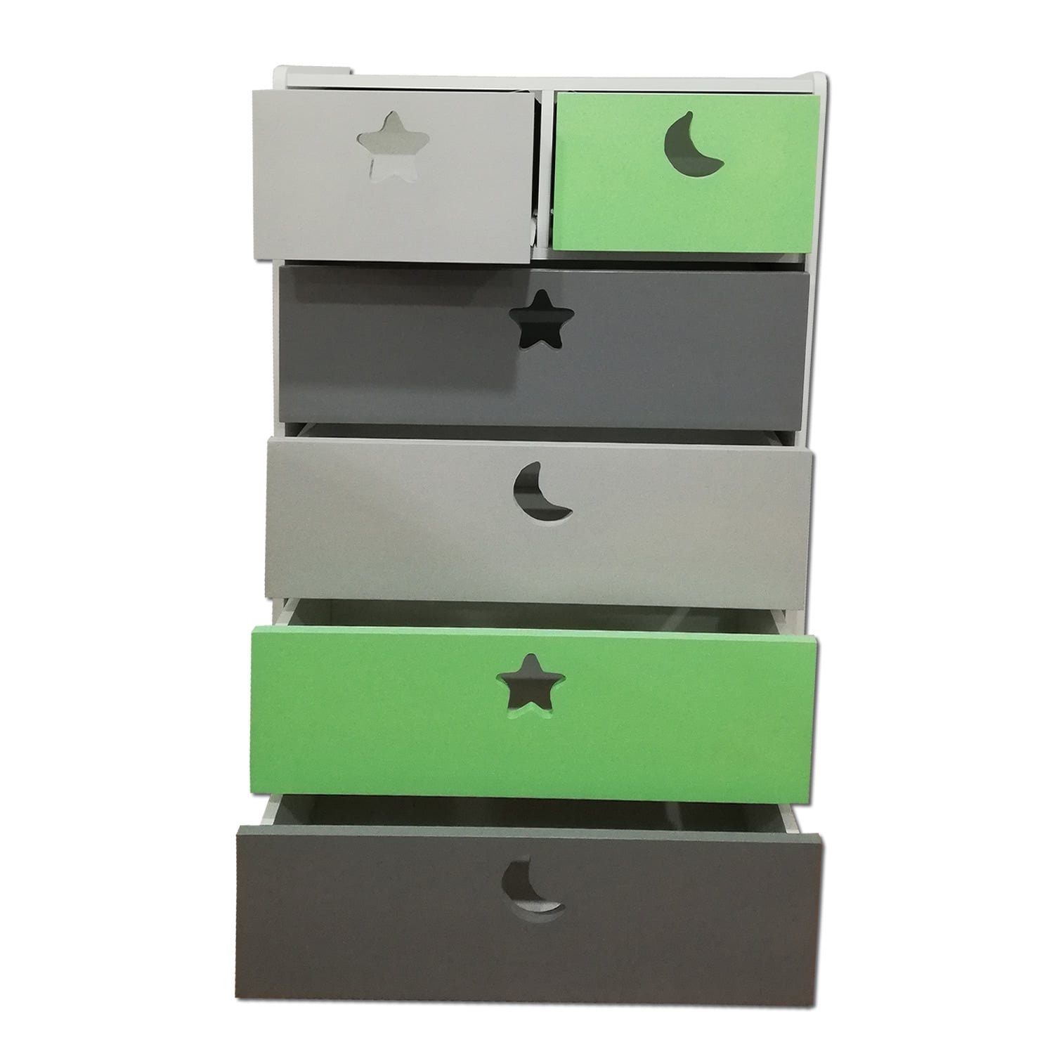 CAJONERAS 6 CAJONES 115X70X40 - 1