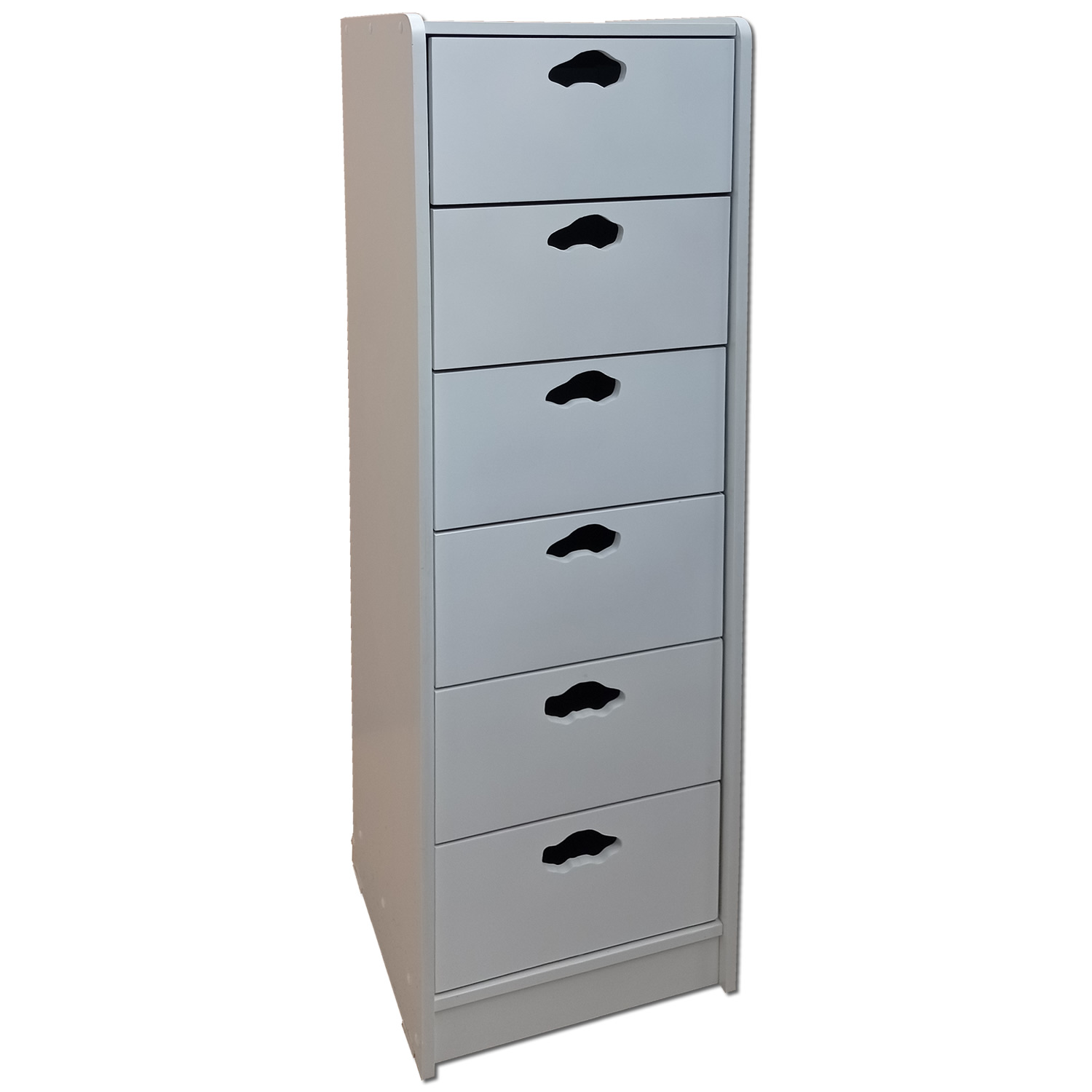 CAJONERA MUEBLES KIDS 6 CAJONES SLIM 135X40X40 - 1