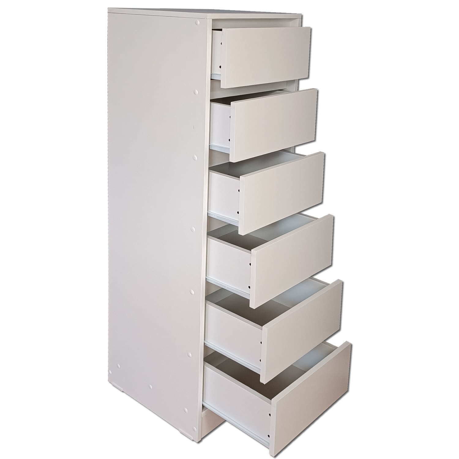 CAJONERA MUEBLES KIDS 6 CAJONES SLIM 135X40X40 - 2