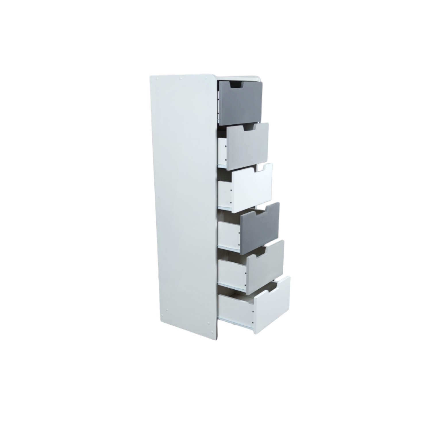 CAJONERA MUEBLES KIDS 6 CAJONES SLIM 135X40X40 - 2