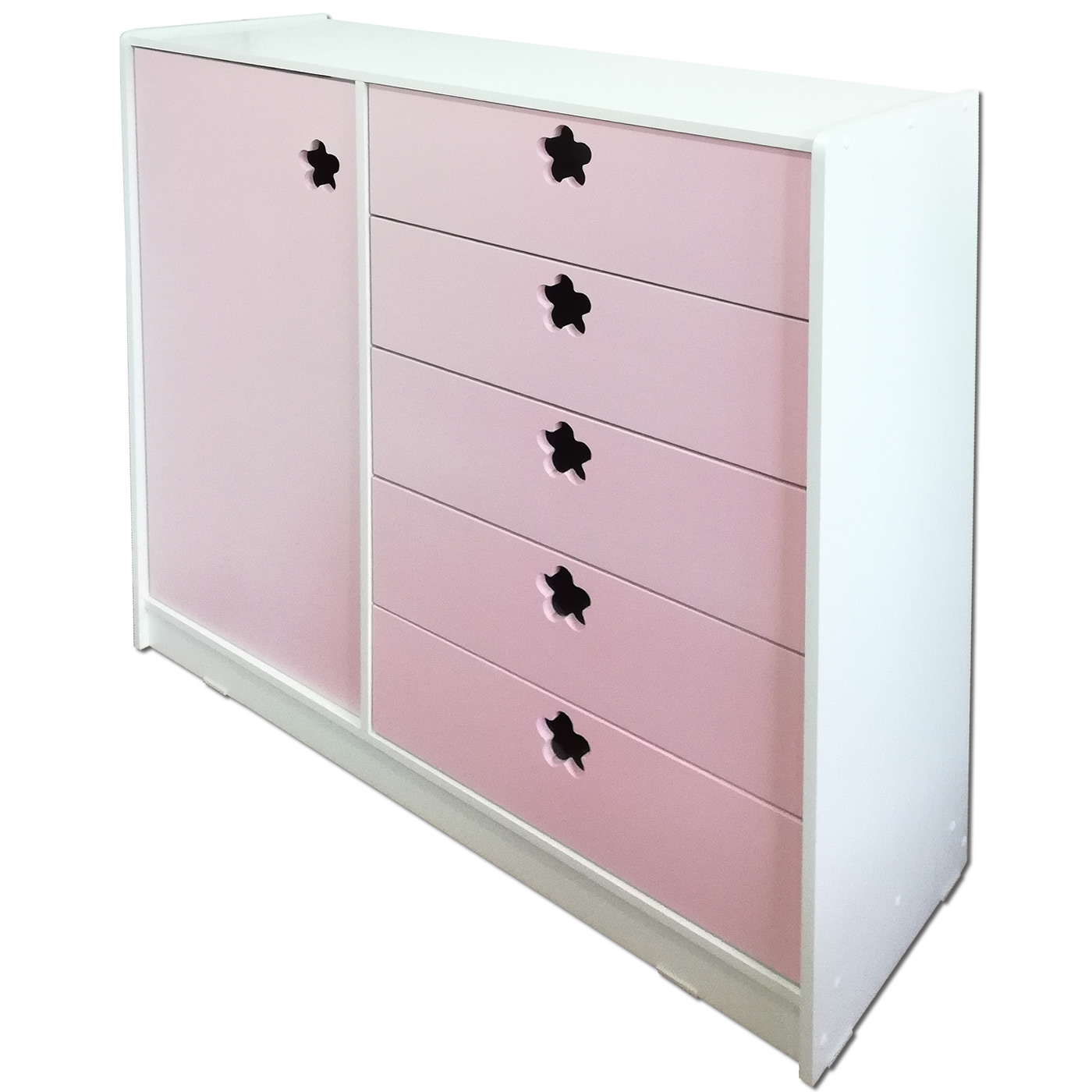 MINI CLÓSET MUEBLES KIDS ROSADO - 3