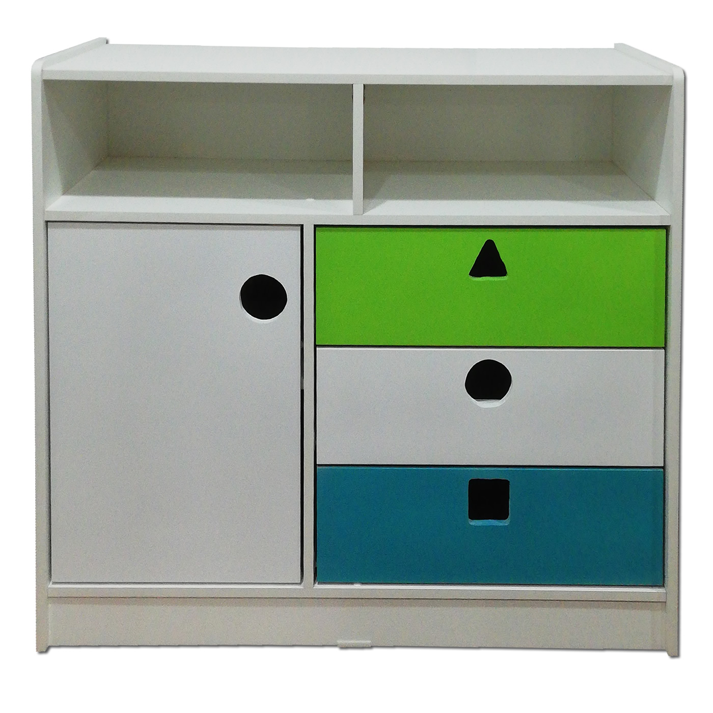 CÓMODA MUEBLES KIDS CALIPSO MUDADOR GEOMETRICO - 1