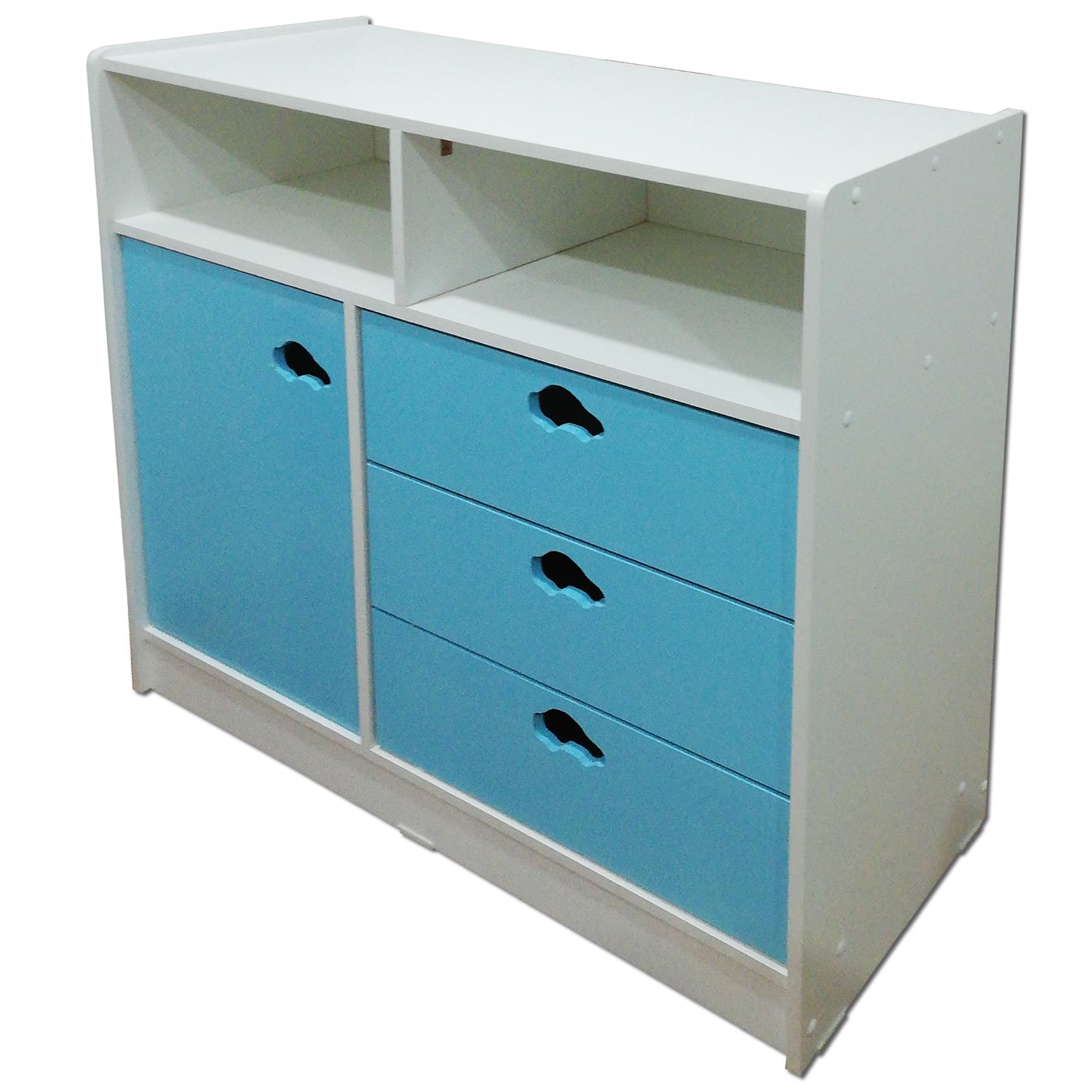 CÓMODA MUEBLES KIDS CELESTE MUDADOR AUTO - 2