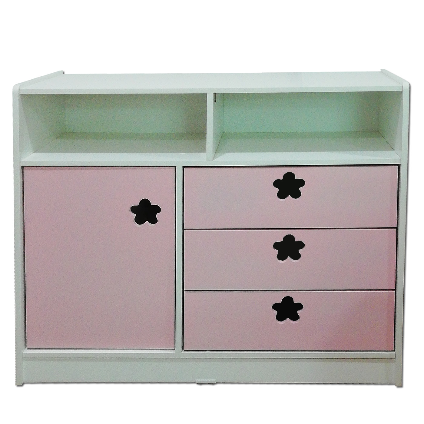CÓMODA MUEBLES KIDS ROSADO MUDADOR - 4