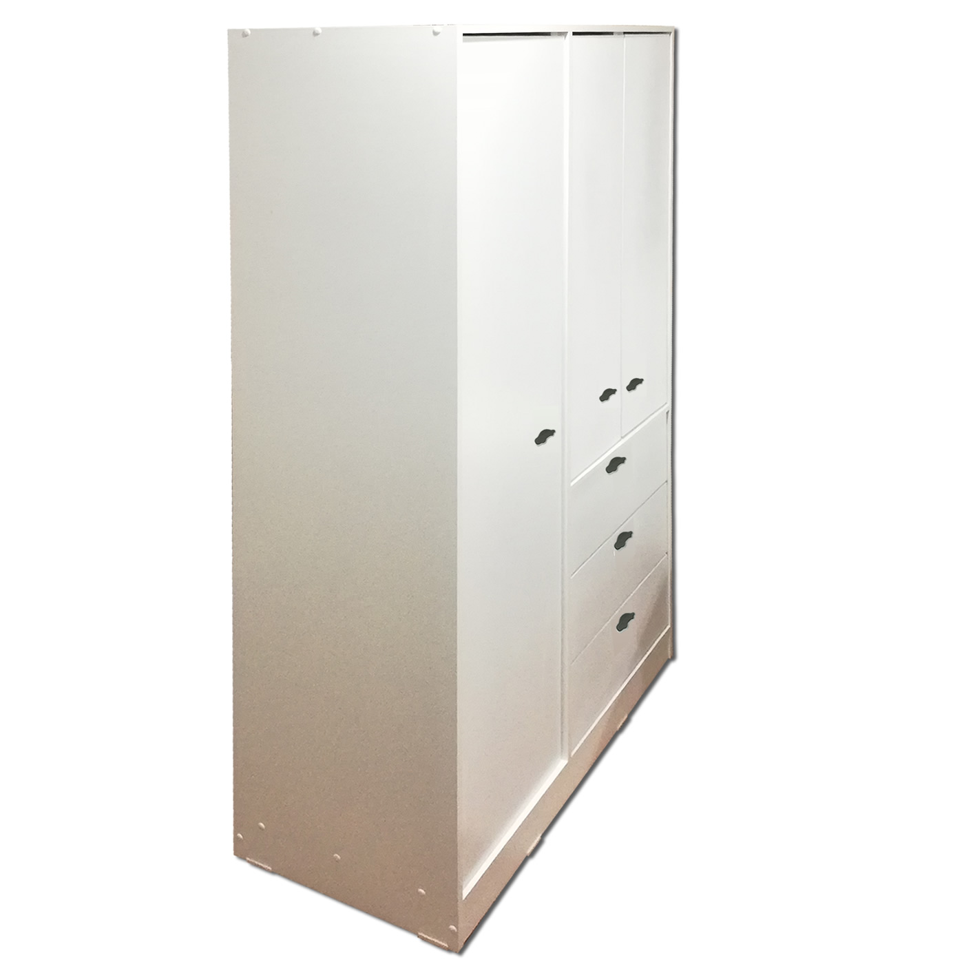 CLÓSET MUEBLES KIDS 3 PUERTAS 3 CAJONES BLANCO AUTO - 2