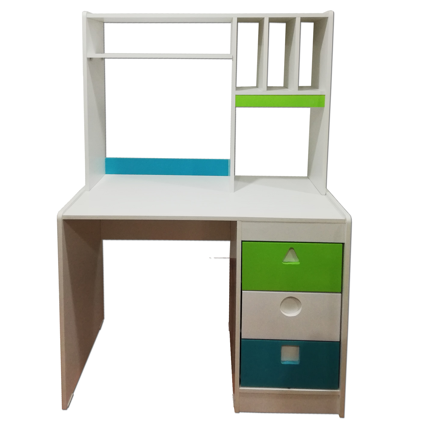 ESCRITORIO MUEBLES KIDS CON ELEVACION GEOMETRICA - 1
