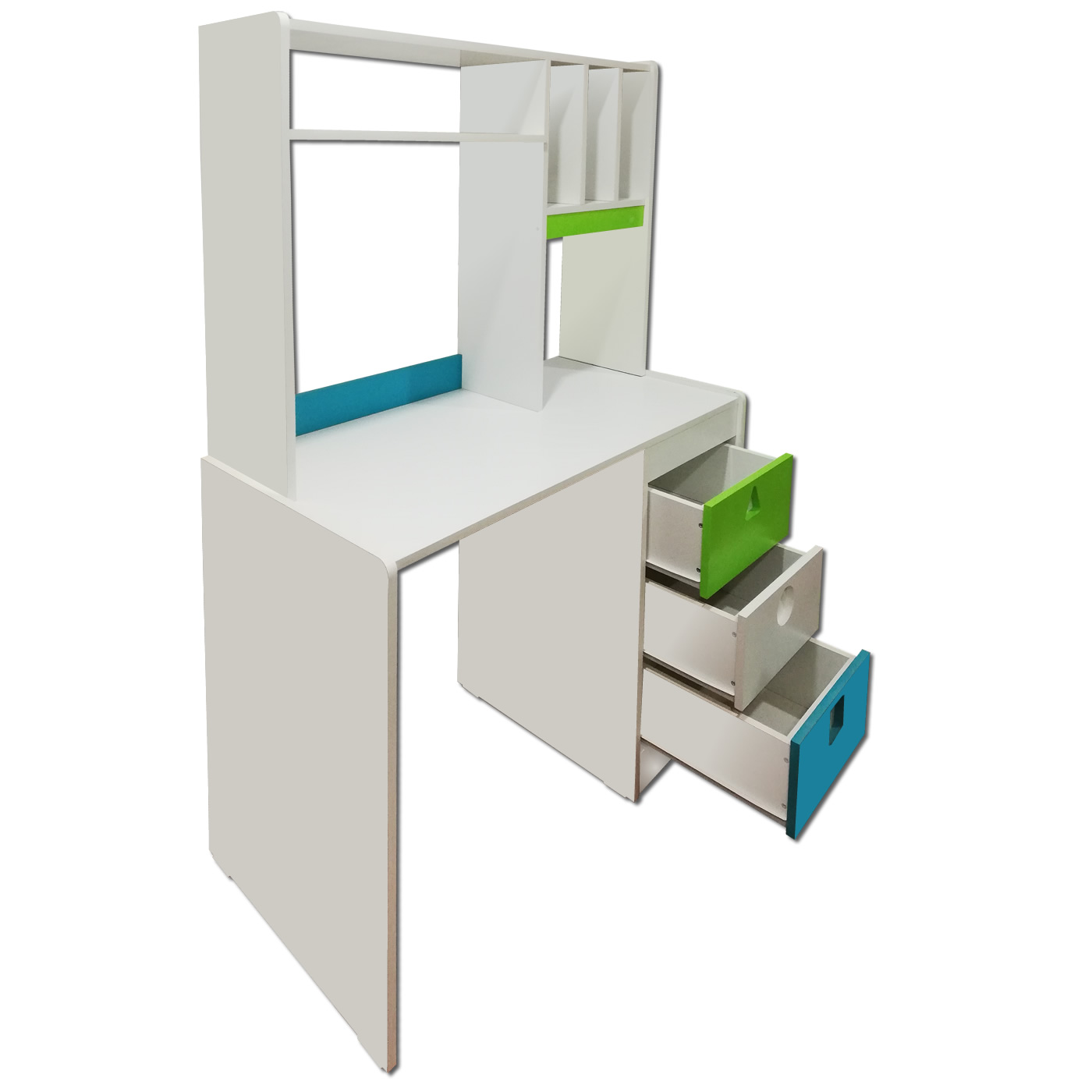 ESCRITORIO MUEBLES KIDS CON ELEVACION GEOMETRICA - 2