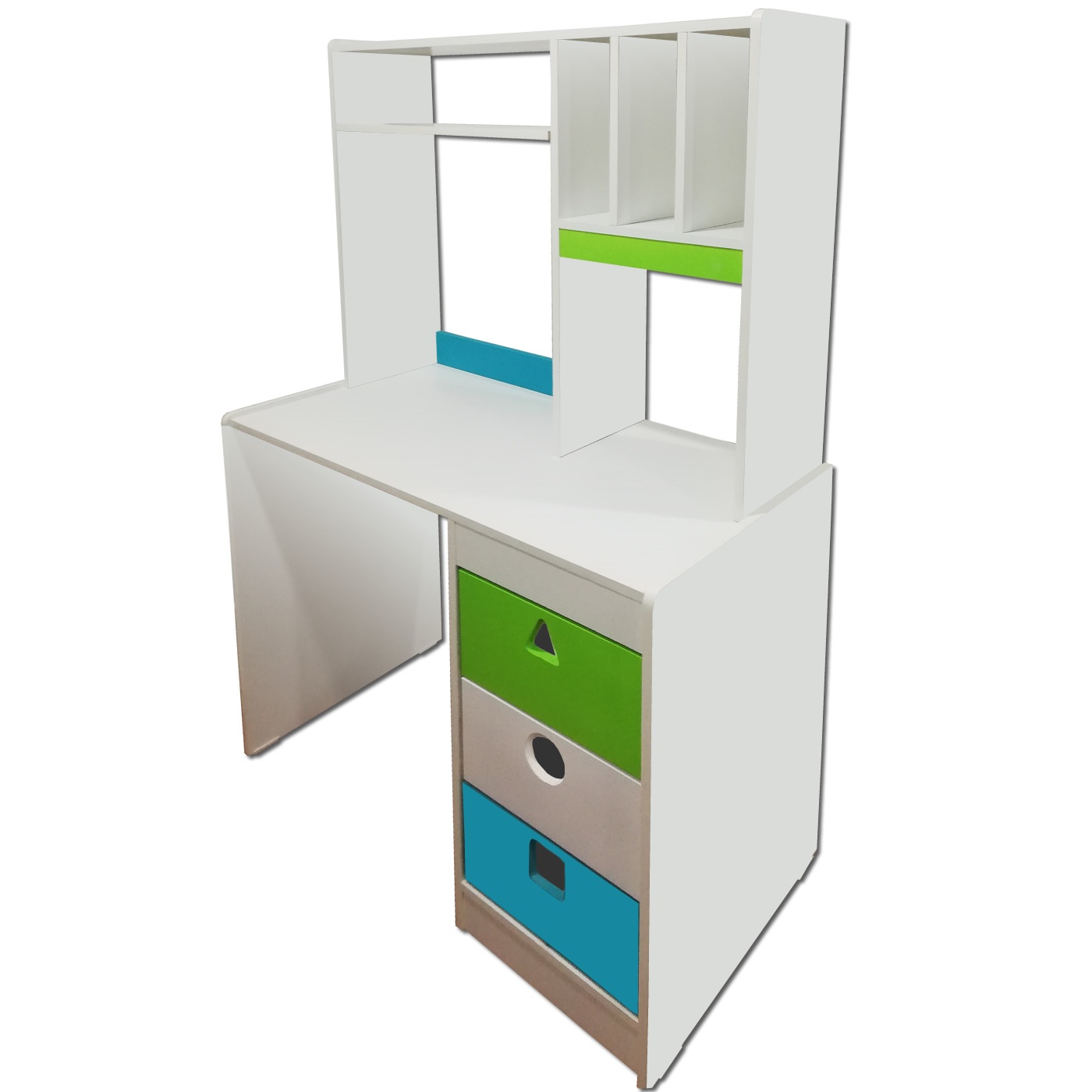 ESCRITORIO MUEBLES KIDS CON ELEVACION GEOMETRICA - 4