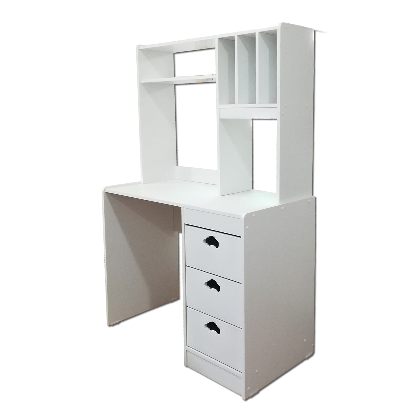 ESCRITORIO MUEBLES KIDS CON ELEVACION AUTO BLANCO - 4