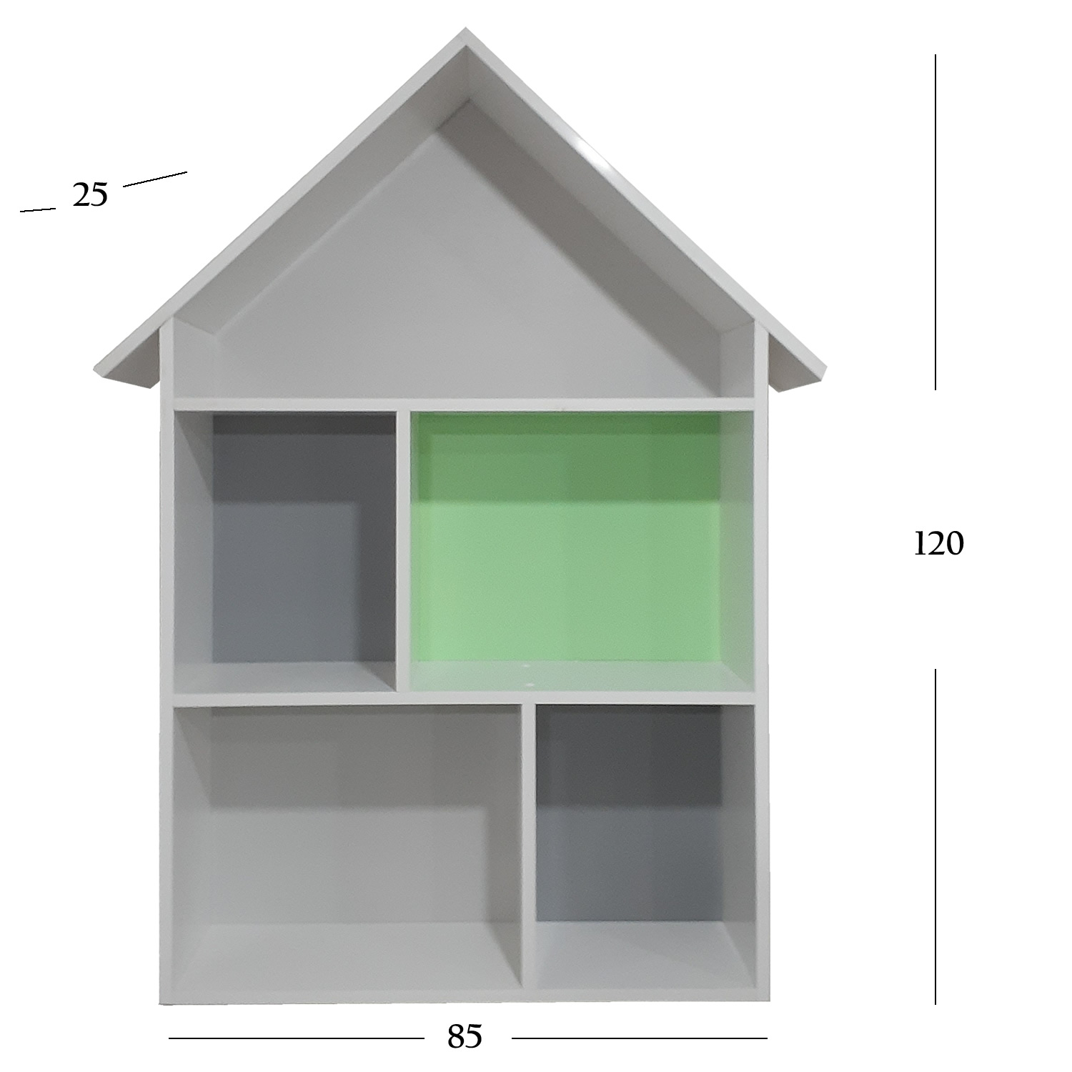 REPISA CASA VERDE GRIS - 3