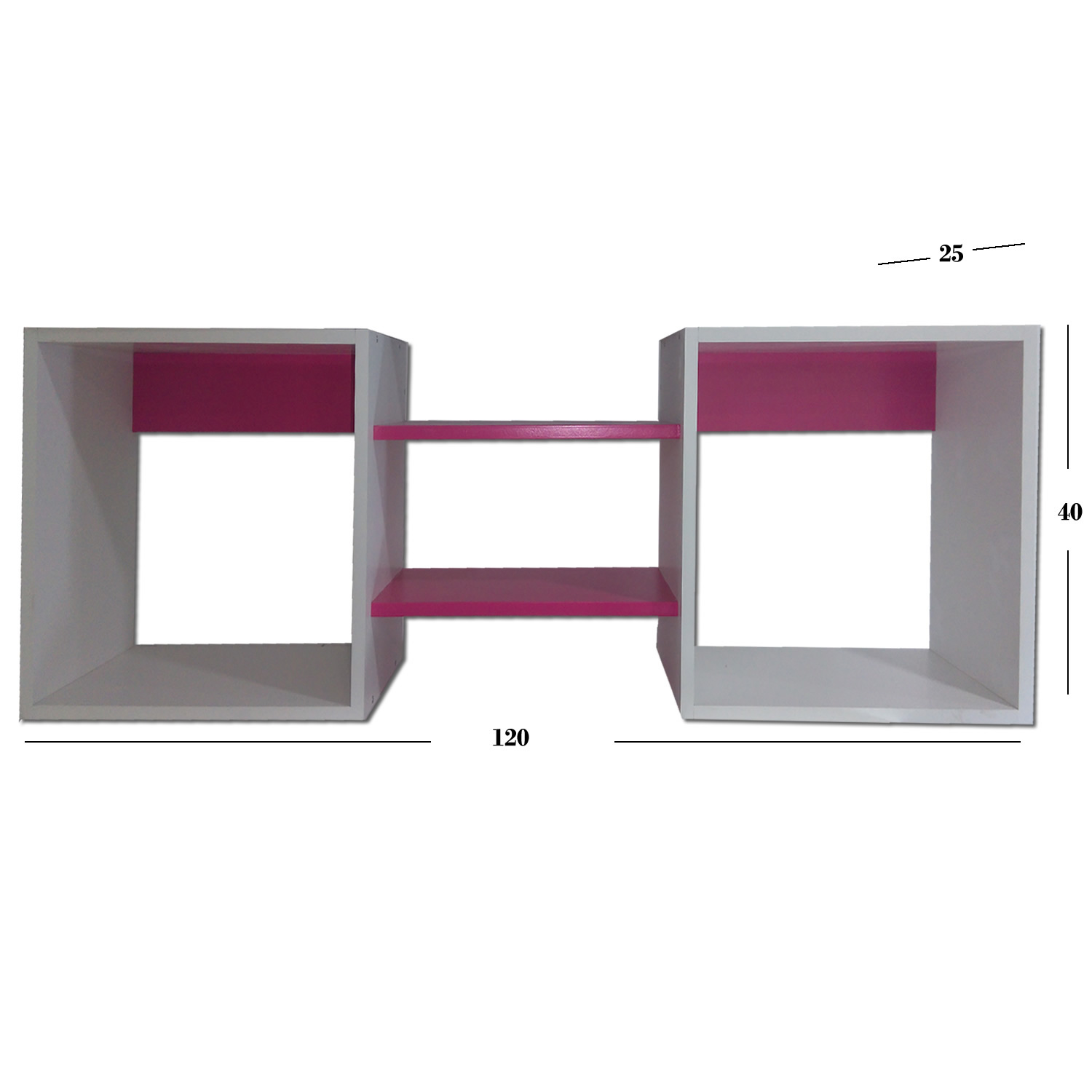 REPISA CUBO FUCSIA - 2