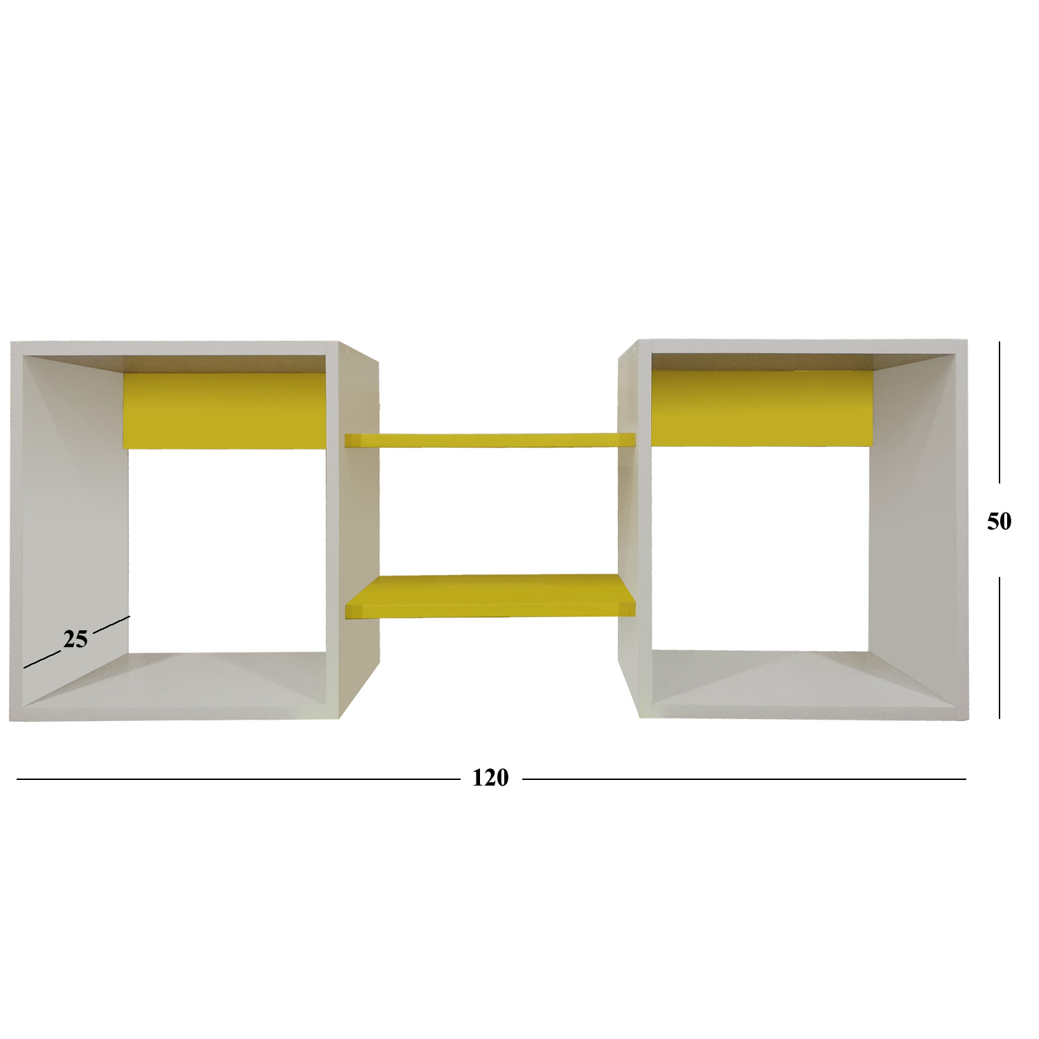 REPISA CUBO AMARILLA - 3