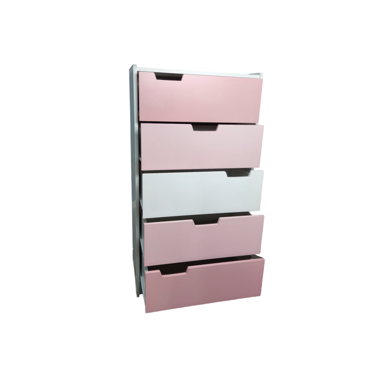 CAJONERA MUEBLES KIDS 5 CAJONES ROSA KANDOO - 2