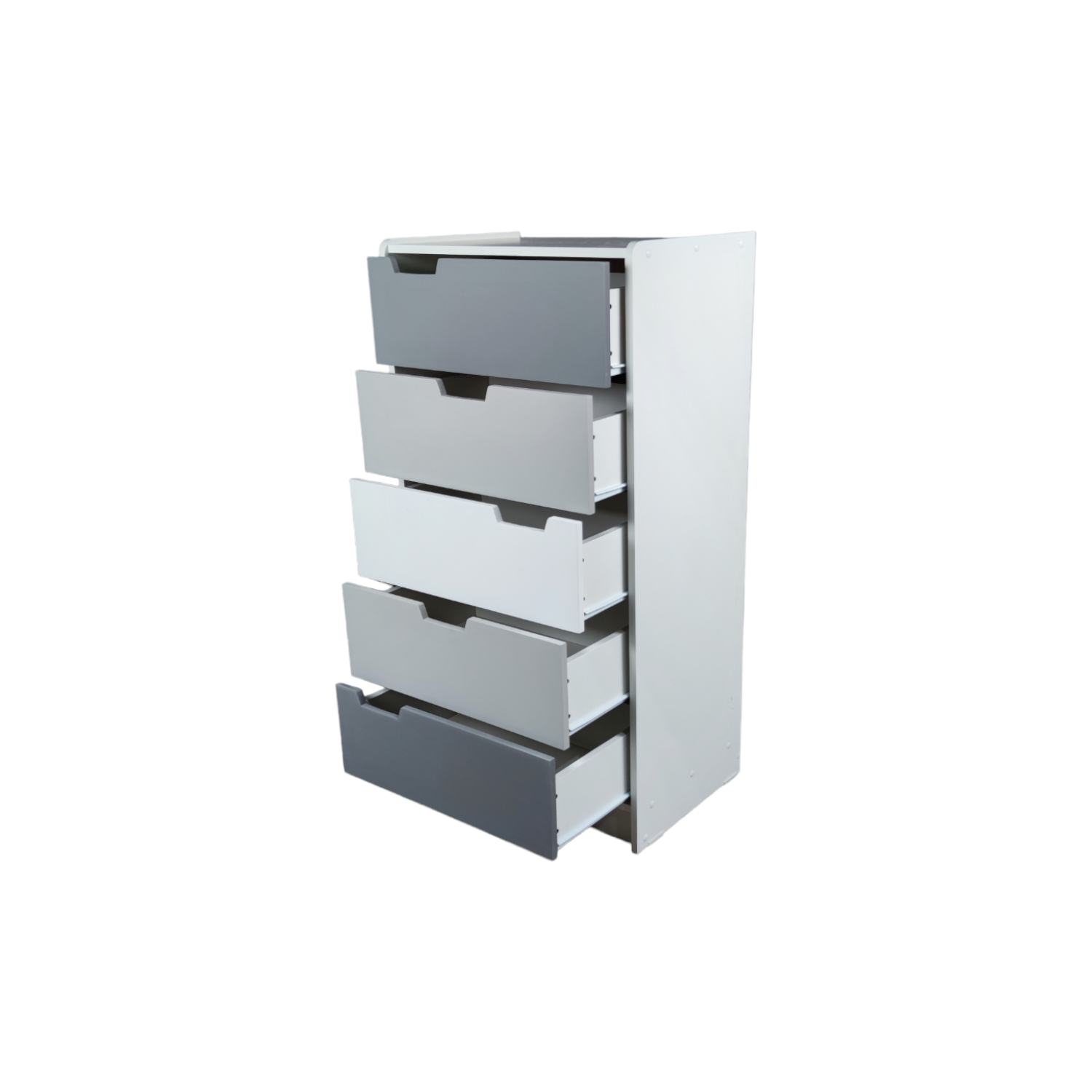 CAJONERA MUEBLES KIDS 5 CAJONES GRIS KANDOO - 2