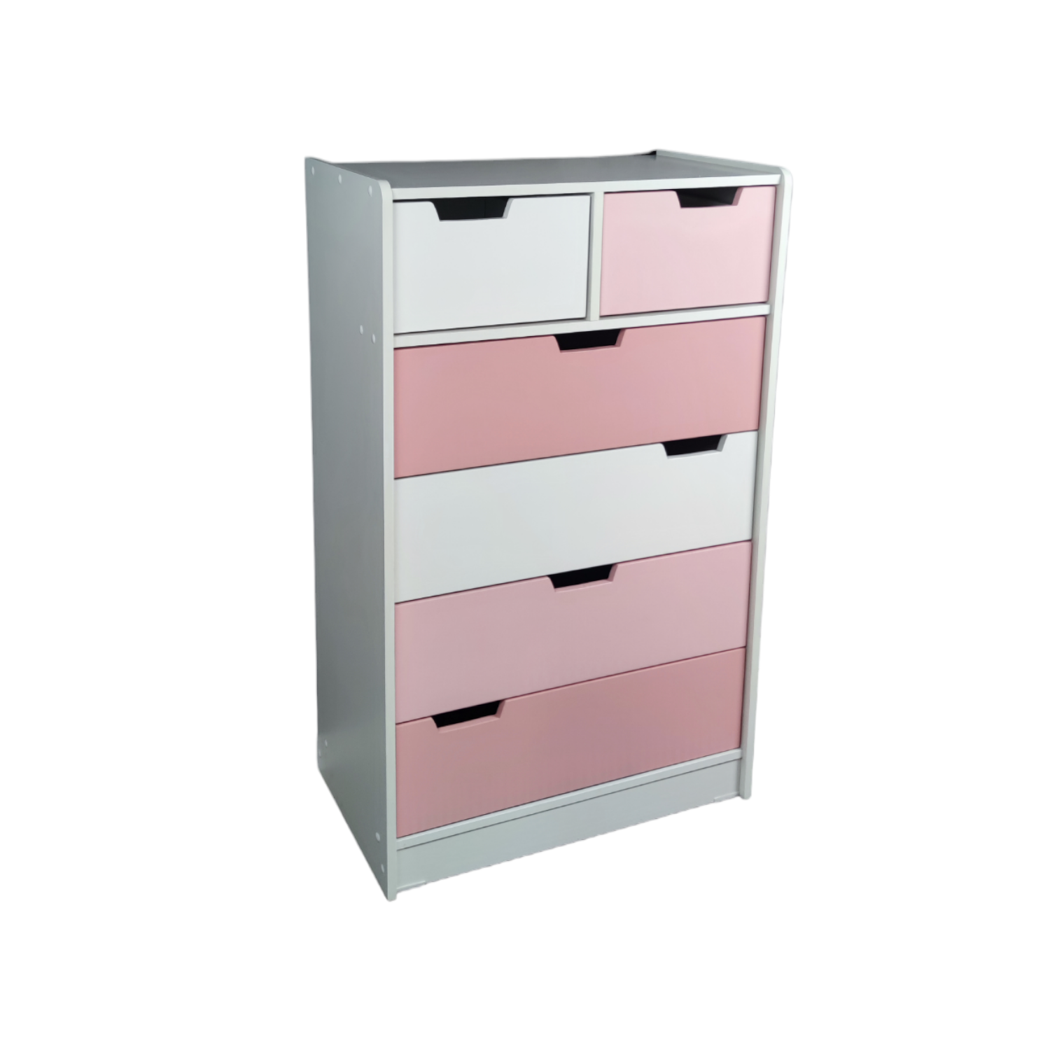 CAJONERA MUEBLES KIDS 6 CAJONES ROSA KANDOO - 2