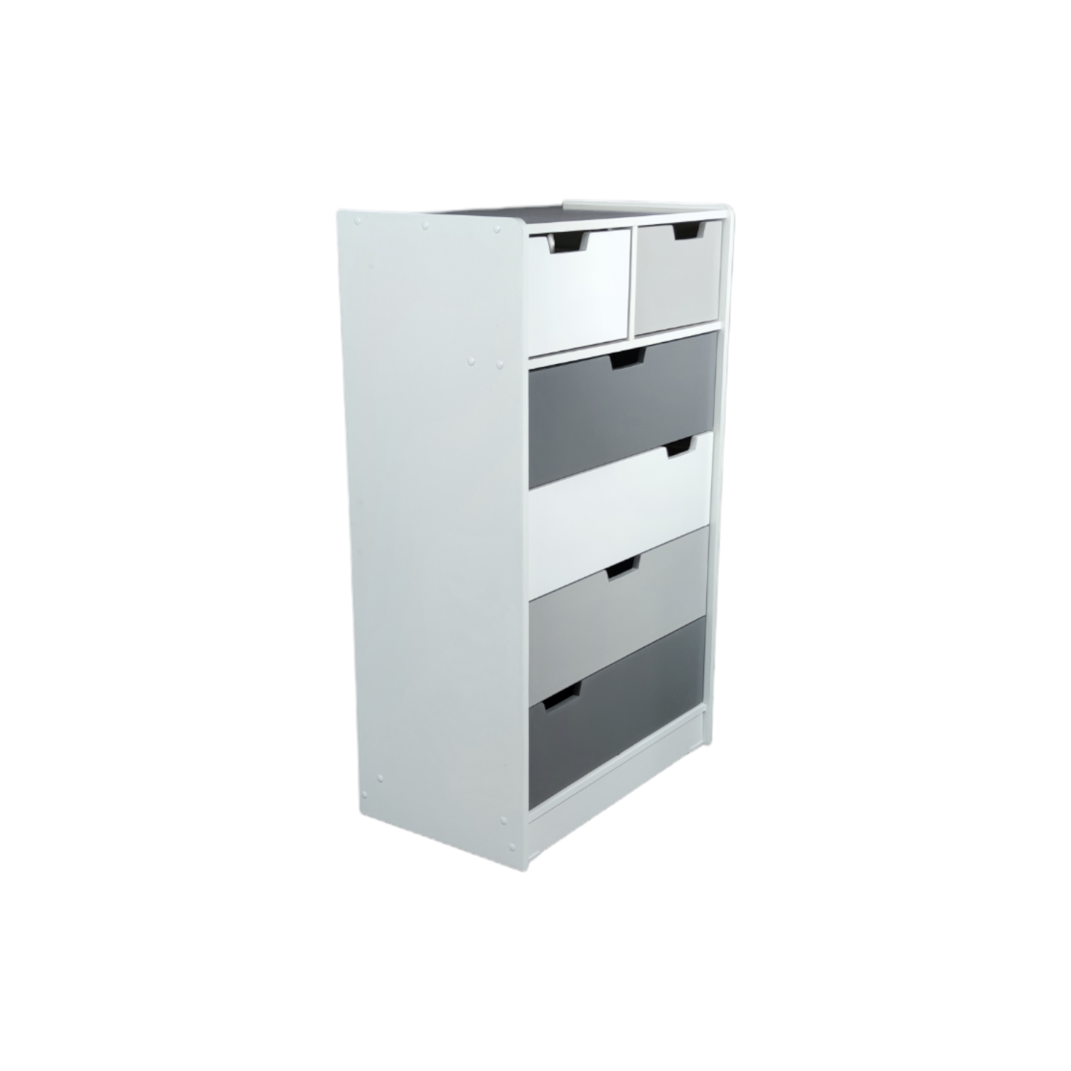 CAJONERA MUEBLES KIDS 6 CAJONES GRIS KANDOO - 2