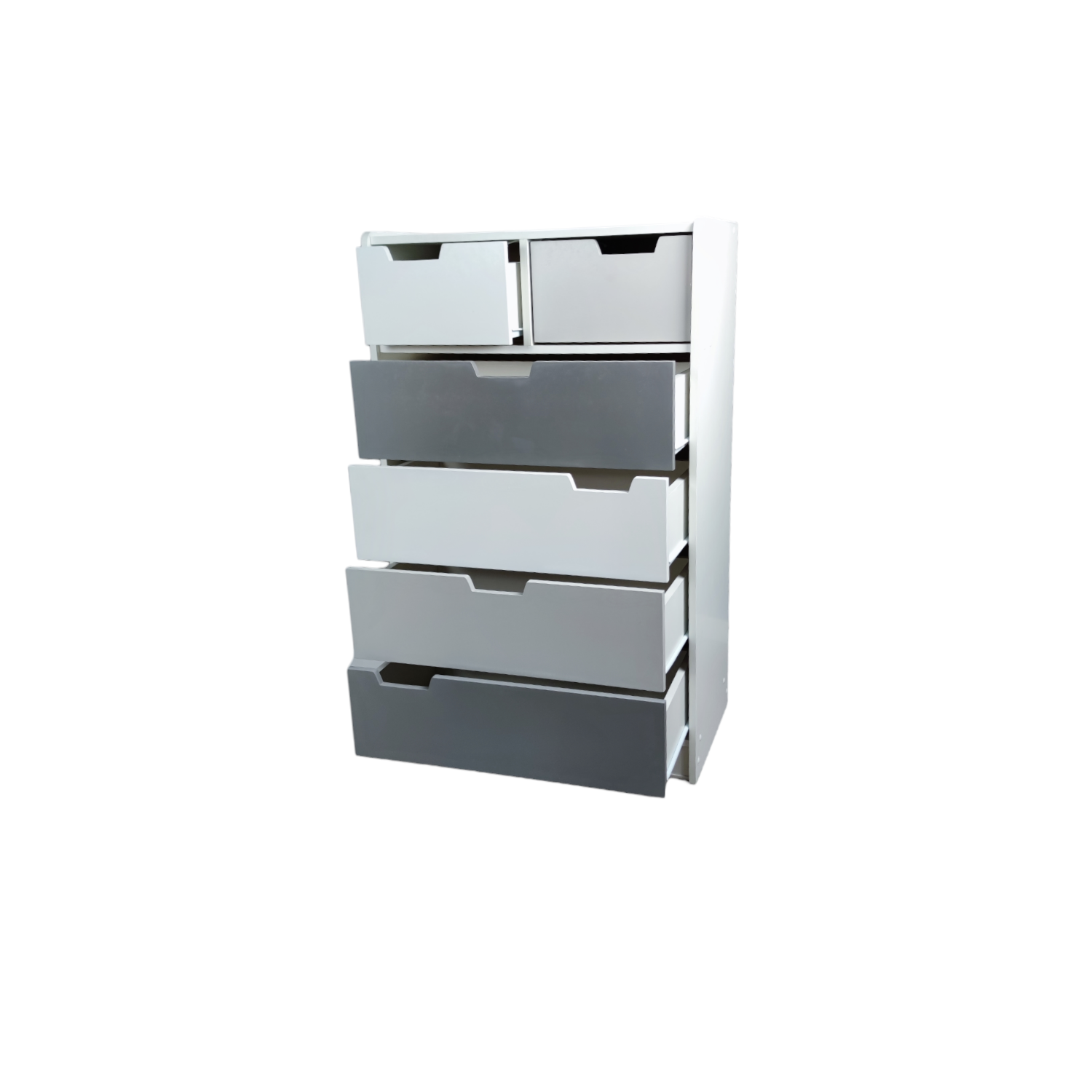 CAJONERA MUEBLES KIDS 6 CAJONES GRIS KANDOO - 3