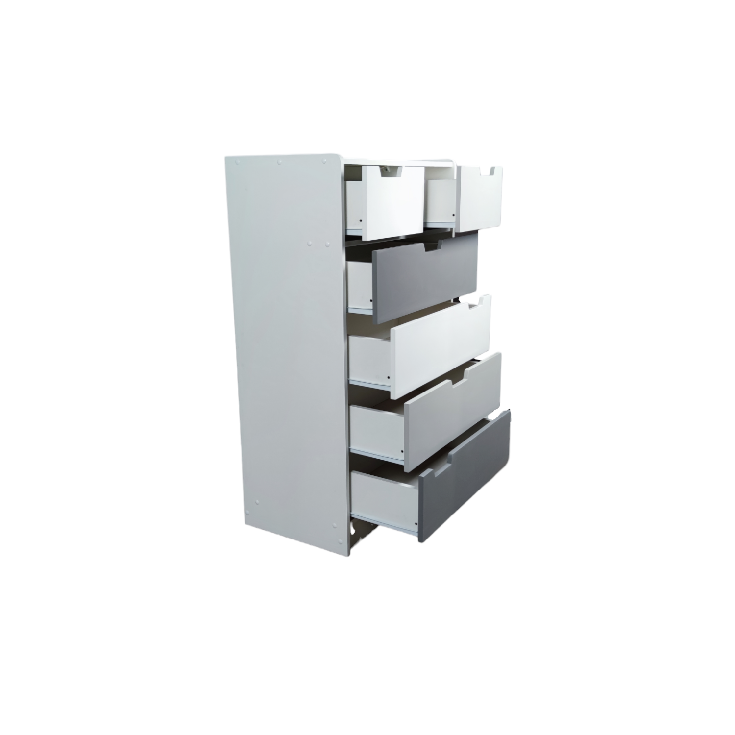 CAJONERA MUEBLES KIDS 6 CAJONES GRIS KANDOO - 4
