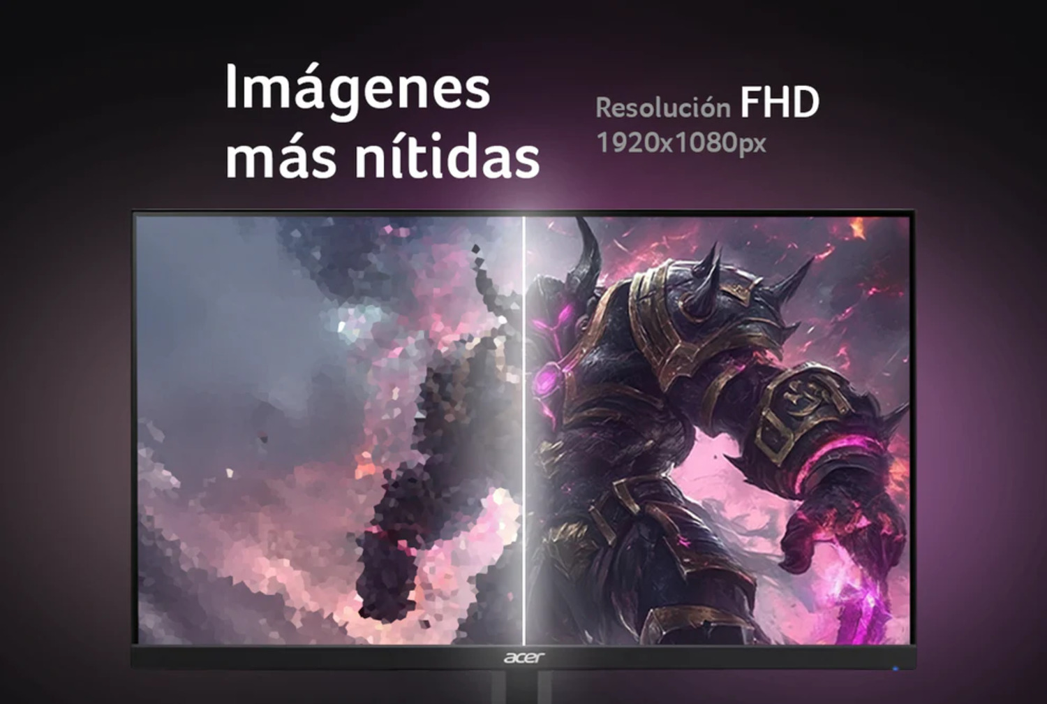 MONITOR GAMER KG241Y / 23,8 PULGADAS IPS / FHD / 180 HZ / 1 MS VR - 2