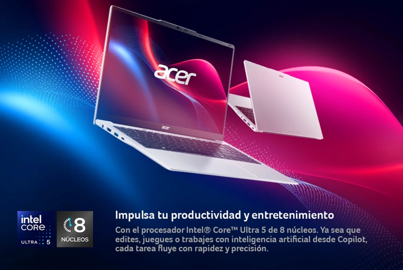 NOTEBOOK IA ASPIRE LITE AL16-53P-578Y-1 INTEL CORE ULTRA 5 16GB RAM 512GB SSD 16" WUXGA - 5