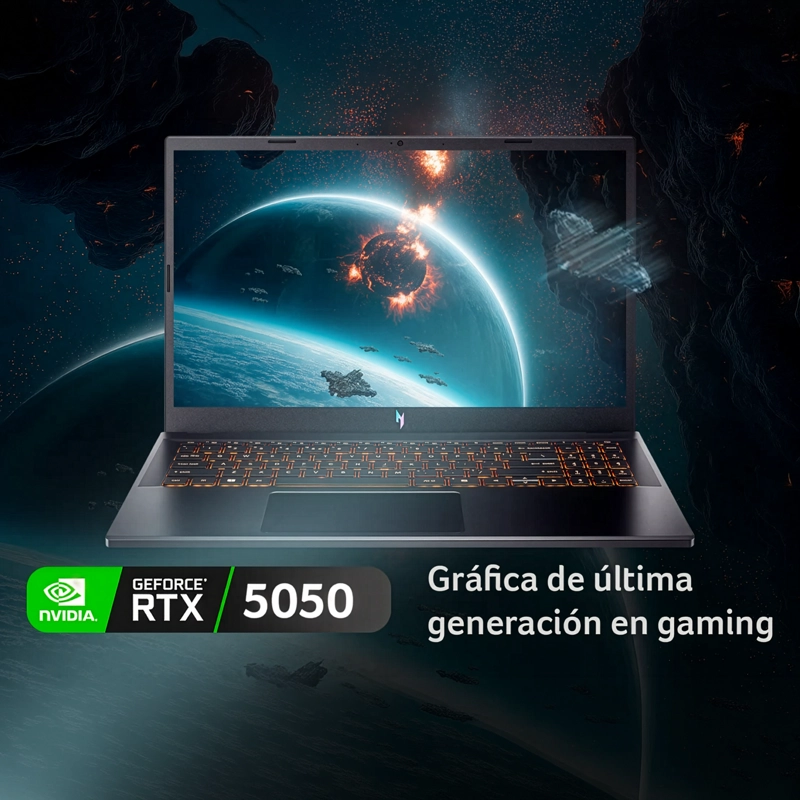 NOTEBOOK GAMER NITRO V15 ANV15-52-73S9-1 INTEL CORE I7 RTX 5050 24GB 512SSD 15,6" FHD 165HZ - 3
