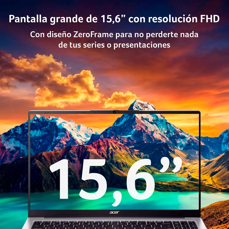 NOTEBOOK ACER ASPIRE LITE AL15-41P-R0ZY-1 AMD RYZEN 7 32GB RAM 512GB SSD 15,6" FHD - 2