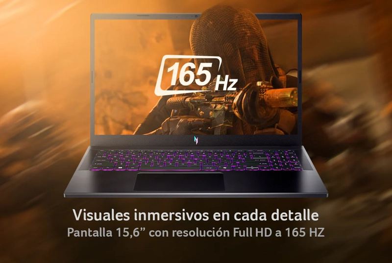 NOTEBOOK GAMER NITRO V15 ANV15-52-96J3-1 / INTEL® CORE™ I9 13900H / NVIDIA® GEFORCE® RTX 5060 / 32GB - 5