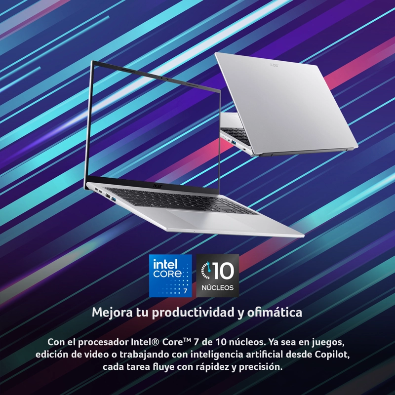 NOTEBOOK ACER ASPIRE GO 16 AG16-71P-74BL-CL-1 INTEL CORE 7 16GB RAM 512GB SSD 16" WUXGA - 3