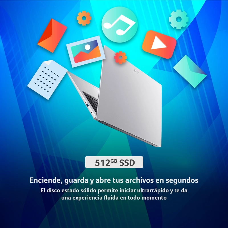 NOTEBOOK ACER ASPIRE GO 16 AG16-71P-74BL-CL-1 INTEL CORE 7 16GB RAM 512GB SSD 16" WUXGA - 5