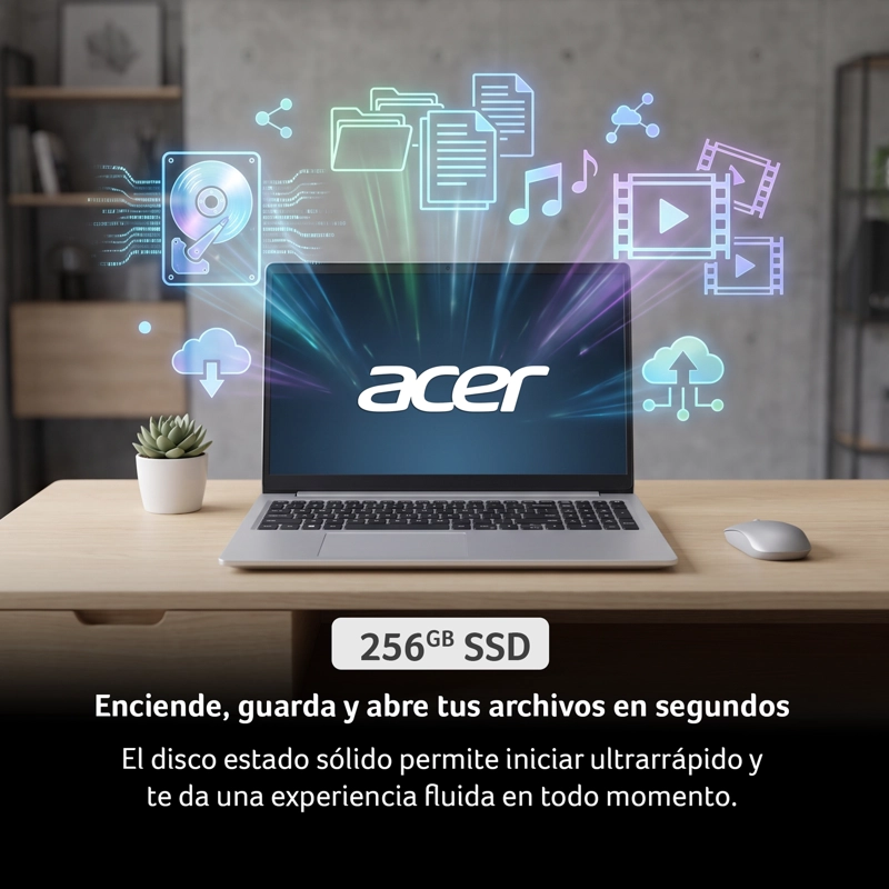 NOTEBOOK ACER ASPIRE LITE AL15-46P-R7M1-2 AMD RYZEN 3 8GB RAM 256GB SSD 15.6" FHD - 6